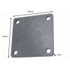 Blacha montażowa 90x90x4mm (surowa)